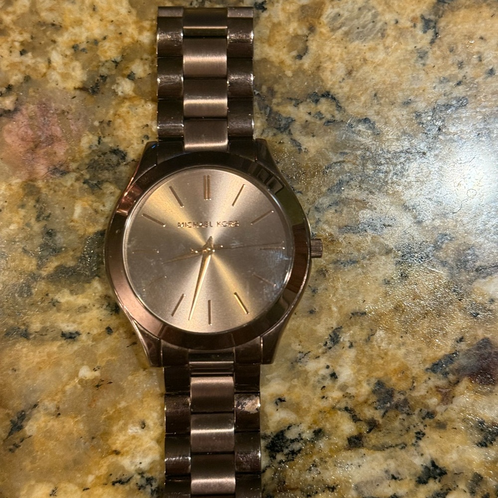 Michael Kors Bronze-Tone Watch